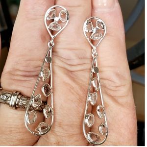 Genuine Herkimer Diamond Post Earrings